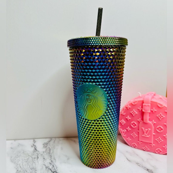 NEW! Limited Edition 2023 Starbucks Fall Halloween Release Oil Slick Tumbler Cup - Picture 1 of 8